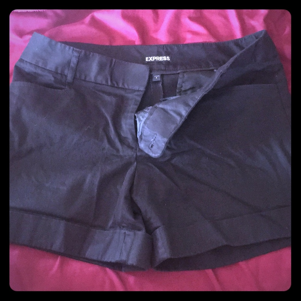 Black shorts